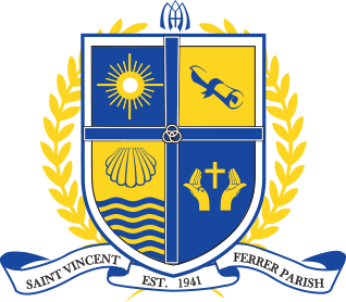 Saint Vincent Ferrer School crest